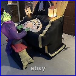 Gemmy Airblown Inflatable Haunted Organ Scene #1221607 Halloween Lawn Decor 6.9