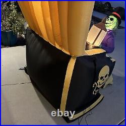 Gemmy Airblown Inflatable Haunted Organ Scene #1221607 Halloween Lawn Decor 6.9