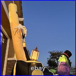 Gemmy Airblown Inflatable Haunted Organ Scene #1221607 Halloween Lawn Decor 6.9