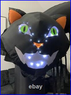 Gemmy Airblown Inflatable Lightsync Thriller Cat Archway Halloween Yard Decor