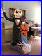 Gemmy Airblown Inflatable Nightmare Before Christmas Jack & Sally Halloween NEW