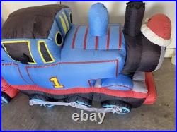 Gemmy Airblown Inflatable Thomas The Tank Engine Train Sodor Christmas Tree Farm