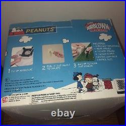 Gemmy Airblown Peanuts Snoopy and Woodstock Christmas Inflatable Over 3 Feet