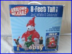 Gemmy Airblown Polar Bear Inflatable 8ft