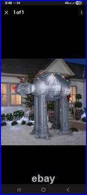 Gemmy Airblown Star Wars AT-AT Reindeer Walker Christmas Inflatable 8.5ft tall