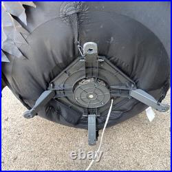 Gemmy Giant-Sized 12ft Short Circuit LED Grimace Pumpkin Reaper Inflatable Works