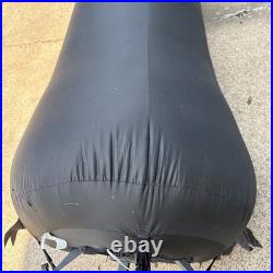 Gemmy Giant-Sized 12ft Short Circuit LED Grimace Pumpkin Reaper Inflatable Works