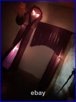 Gemmy Grim Reaper Airblown Inflatable Archway Halloween 9'. Used. Limp Sicle