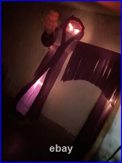 Gemmy Grim Reaper Airblown Inflatable Archway Halloween 9'. Used. Limp Sicle