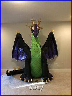Gemmy Halloween Airblown Inflatable Animated Giant Dragon Blow Up Yard Decor