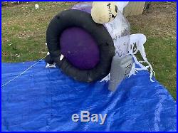 Gemmy Halloween Airblown Inflatable Ghost Whirlwind Globe
