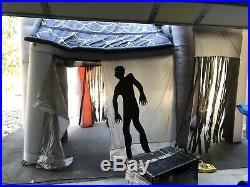 Gemmy Halloween Airblown Inflatable Haunted House Castle Blow Up Yard Decoration