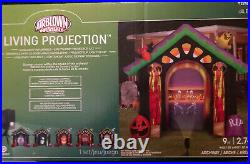 Gemmy Halloween Airblown Inflatable Living Projection Archway Blow Up Yard Decor