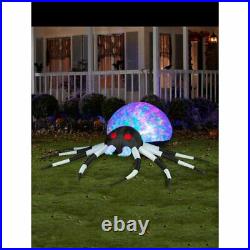 Gemmy Halloween Airblown Inflatable Spider Kaleidoscope Lightshow Spider IN HAND