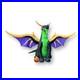 Gemmy Halloween Dragon Airblown Inflatable 13′ W 11.5′ H Black Purple Gold Green