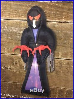 Gemmy Halloween Grim Reaper LED Lighted Airblown Inflatable New 16' Tall Project