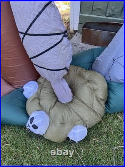 Gemmy Halloween Inflatable 10' Lighted Cemetery Gateway Scene 2008 NEEDS REPAIR