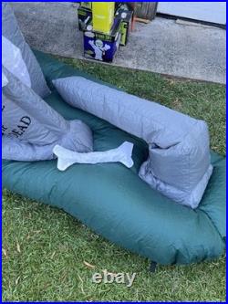 Gemmy Halloween Inflatable 10' Lighted Cemetery Gateway Scene 2008 NEEDS REPAIR