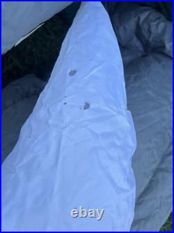 Gemmy Halloween Inflatable 10' Lighted Cemetery Gateway Scene 2008 NEEDS REPAIR