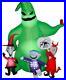Gemmy Halloween Inflatable 7′ Oogie Boogie Nightmare Before Christmas Scene