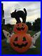 Gemmy Halloween Inflatable Pumpkins Black Cat Ghosts 12.5′ Airblown Decoration