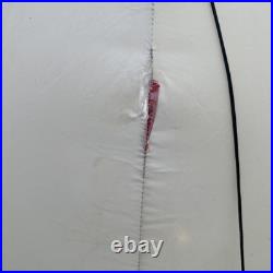 Gemmy Holiday Living 11.5ft Santa In Hot Air Ballon Snowman Lighted Read