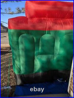 Gemmy Holly Jolly Trolley Train Santa 8' Christmas Airblown Inflatable in Box