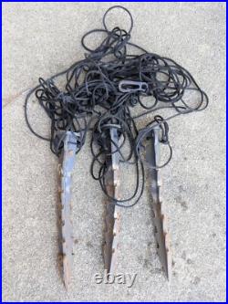 Gemmy Holly Jolly Trolley Train Santa 8' Christmas Airblown Inflatable in Box