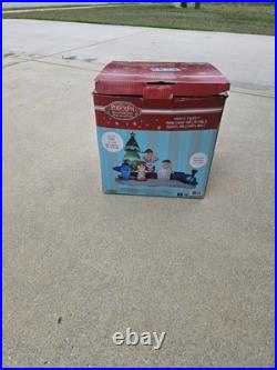 Gemmy Inflatable 9 1/2' Rudolph The Red Nosed Reindeer Island of Misfit Toys