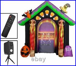 Gemmy Inflatable Halloween Archway Living Projection Projector Haunted House NEW