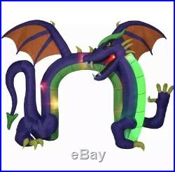 Gemmy Inflatable LED DRAGON ARCHWAY! Fire & Ice For Halloween or Birthdays