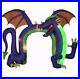 Gemmy Inflatable LED DRAGON ARCHWAY! Fire & Ice For Halloween or Birthdays