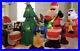 Gemmy Inflatable The Incredible Holiday Show Christmas Plays Songs Santa Video