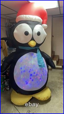 Gemmy Kaleidoscope Penguin Airblown Christmas Inflatable