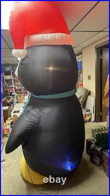 Gemmy Kaleidoscope Penguin Airblown Christmas Inflatable