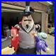 Gemmy Nightmare Before Christmas Mayor Lock Shock Barrel Lighted Inflatable 7ft