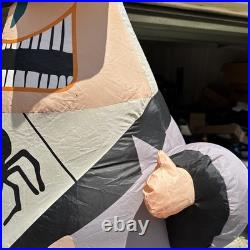 Gemmy Nightmare Before Christmas Mayor Lock Shock Barrel Lighted Inflatable 7ft