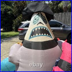 Gemmy Nightmare Before Christmas Mayor Lock Shock Barrel Lighted Inflatable 7ft