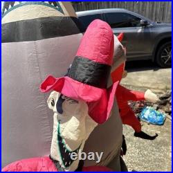 Gemmy Nightmare Before Christmas Mayor Lock Shock Barrel Lighted Inflatable 7ft