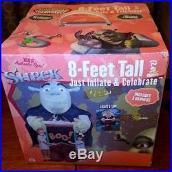 Gemmy SHREK Halloween Airblown Inflatable 8' Foot Lighted New in Box