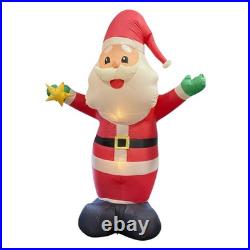 Gemmy Santa Inflatable 14ft Airblown Lighted Colossal Holding Star Yard Decor