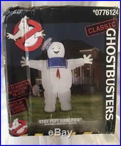 Gemmy Stay Puft Marshmallow Man Ghostbusters Halloween 13 Ft Airblown Inflatable