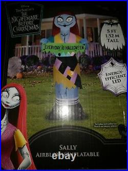 Gemmy The Nightmare Before Christmas Airblown Inflatable Sally & Jack Halloween