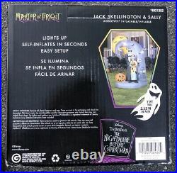 Gemmy The Nightmare Before Christmas Master Of Fright Airblown Inflatable 7ft