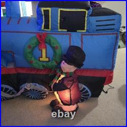 Gemmy Thomas The Tank Engine Train Airblown Inflatable 5.5 Ft Works Christmas