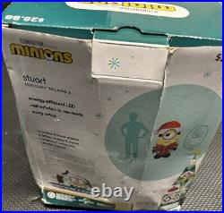 Gemmy Universal Despicable Me 4.5-ft Lighted Minion Stuart Airblown Inflatable