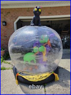 Gemmy Witches Brew Whirlwind Globe Airblown Inflatable, 6 Feet Tall