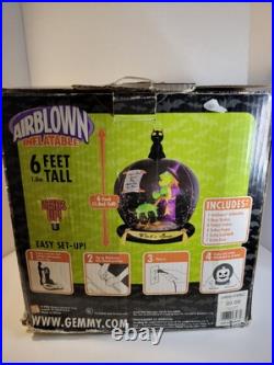 Gemmy Witches Brew Whirlwind Globe Airblown Inflatable, 6 Feet Tall