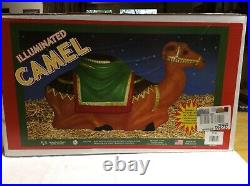 General Foam Blow Mold Camel Christmas Nativity Decoration 28 NEW