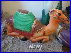 General Foam CAMEL Christmas Nativity Blow Mold Yard Decor